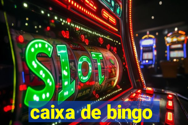 caixa de bingo