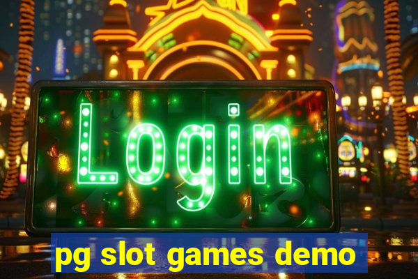 pg slot games demo