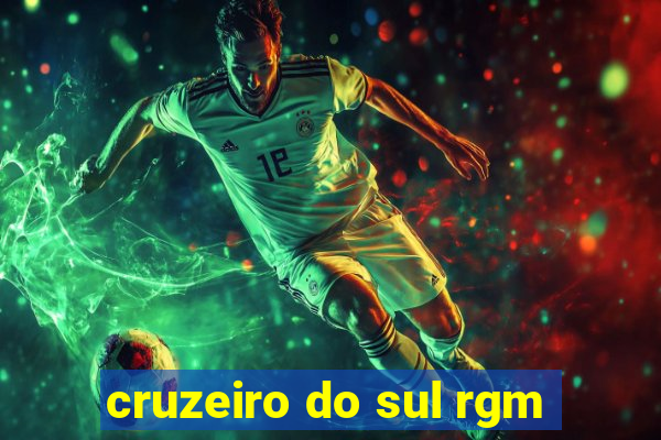 cruzeiro do sul rgm