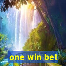 one win bet