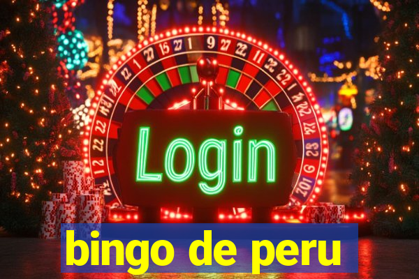 bingo de peru