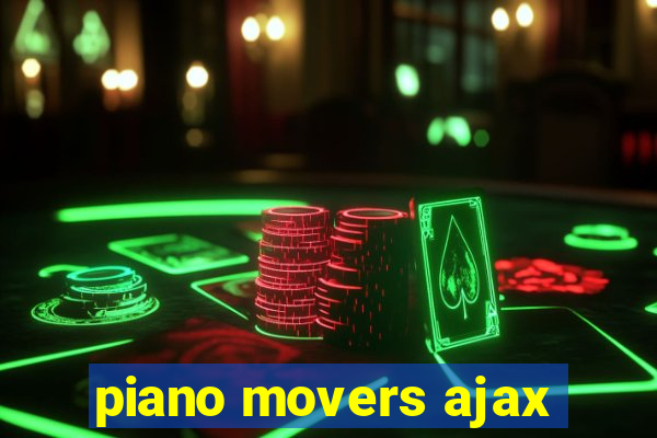 piano movers ajax