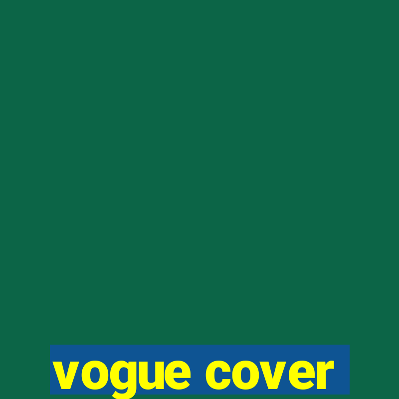 vogue cover