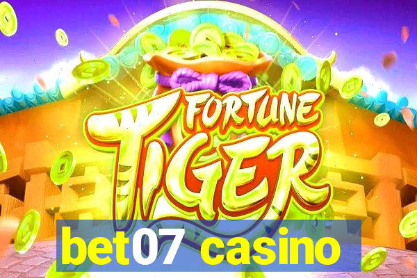 bet07 casino