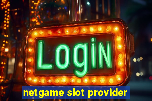 netgame slot provider