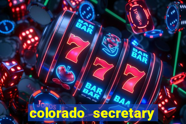 colorado secretary of state bingo