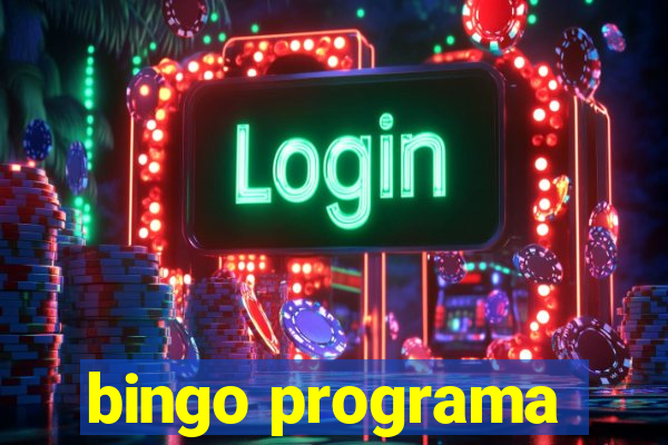 bingo programa