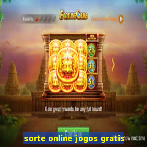 sorte online jogos gratis