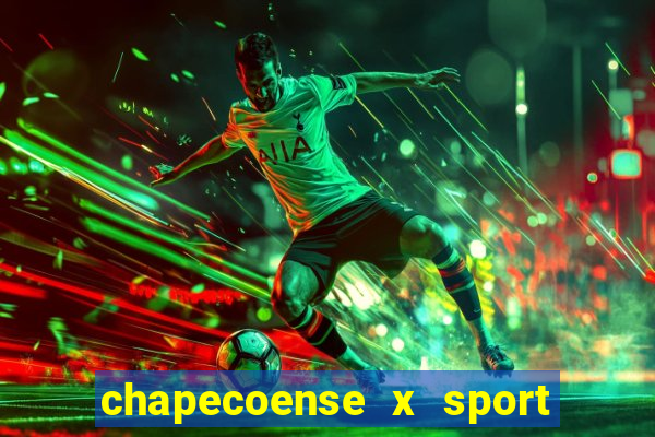 chapecoense x sport recife palpite