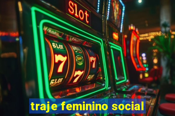 traje feminino social