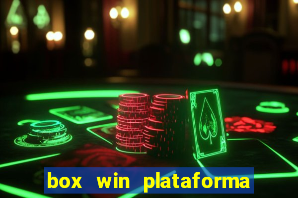 box win plataforma de jogos