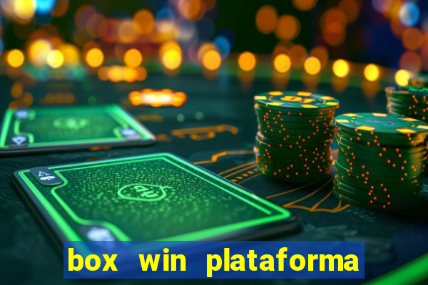 box win plataforma de jogos