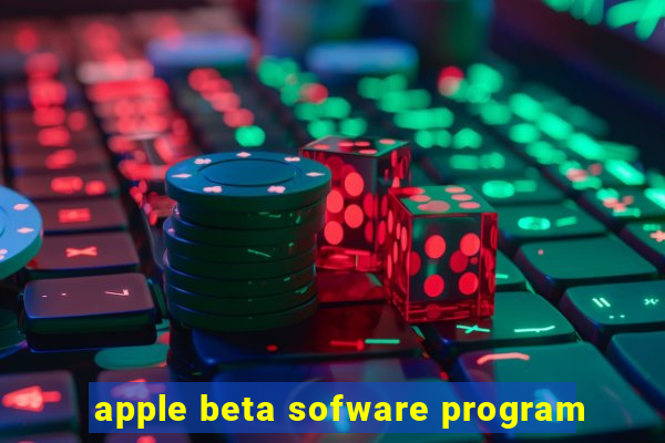 apple beta sofware program