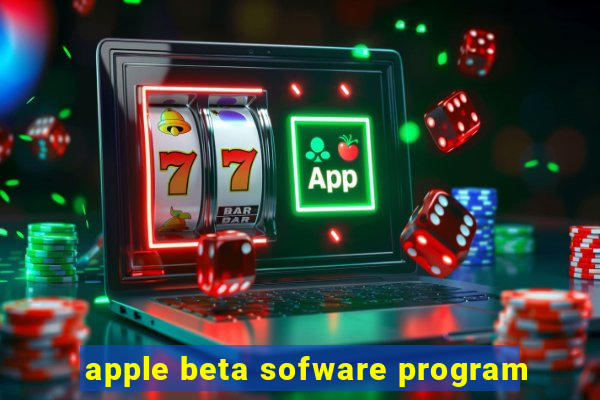 apple beta sofware program