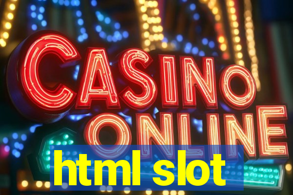 html slot