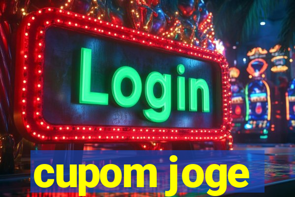 cupom joge