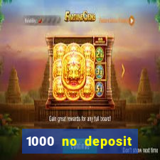 1000 no deposit bonus casino 2019