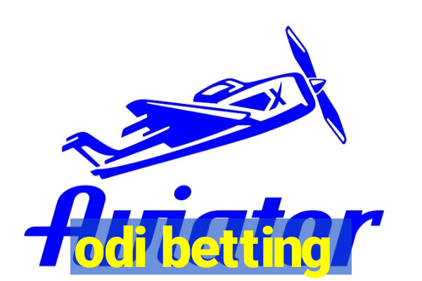 odi betting