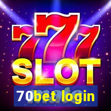 70bet login