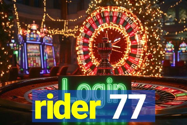 rider 77