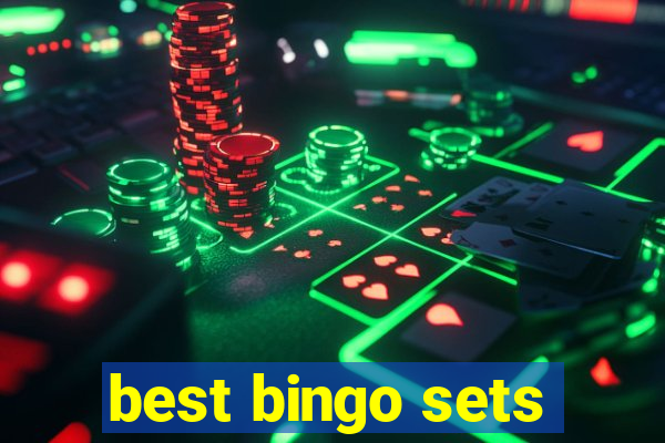 best bingo sets