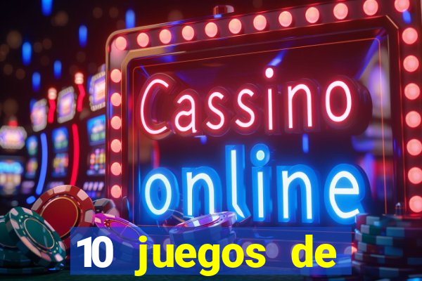 10 juegos de casino nombres