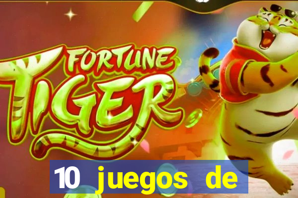 10 juegos de casino nombres