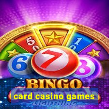 card casino games