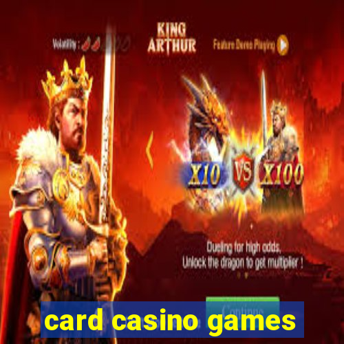 card casino games