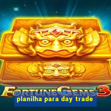 planilha para day trade