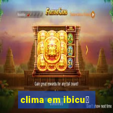 clima em ibicu铆