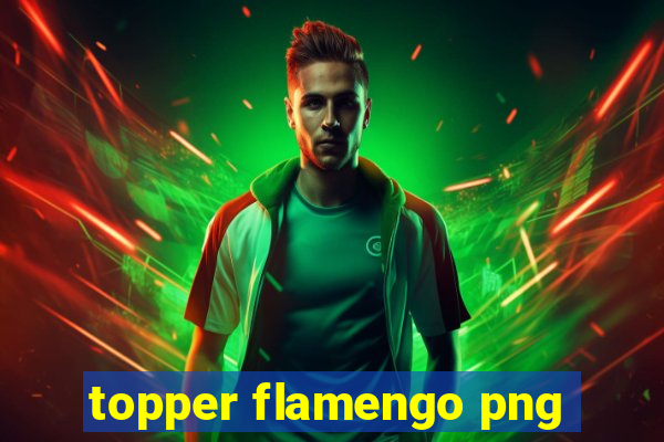 topper flamengo png