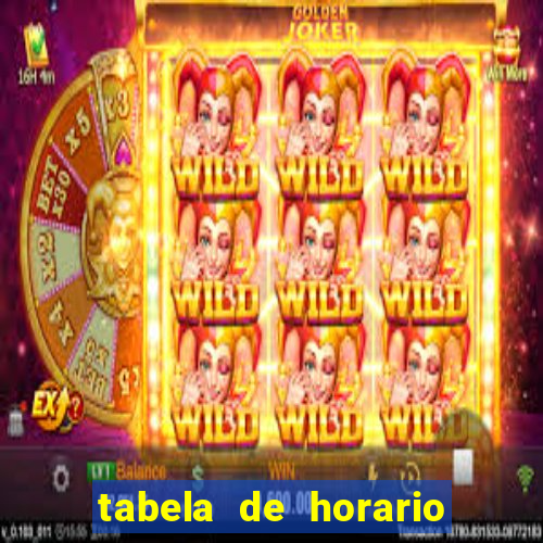 tabela de horario fortune tiger