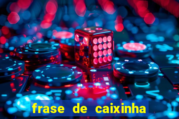 frase de caixinha de natal