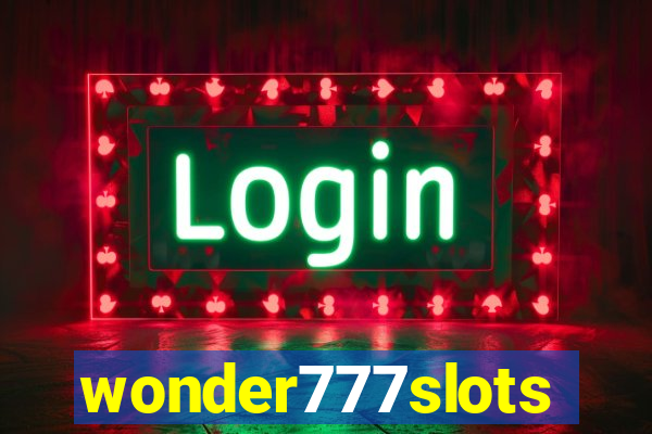 wonder777slots