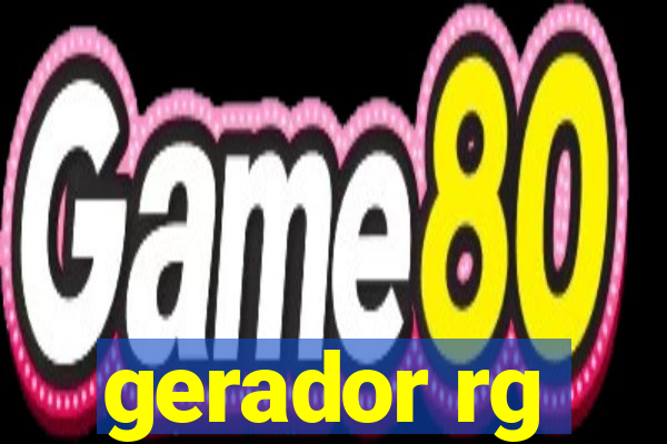 gerador rg