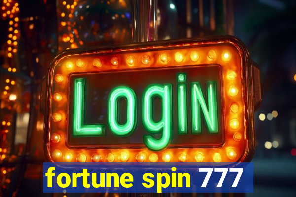 fortune spin 777