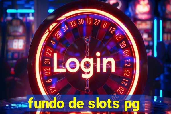 fundo de slots pg