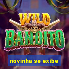 novinha se exibe