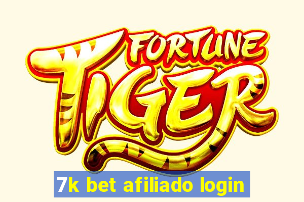 7k bet afiliado login