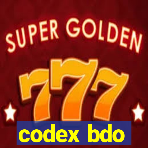 codex bdo