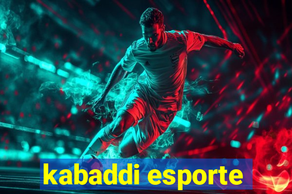 kabaddi esporte