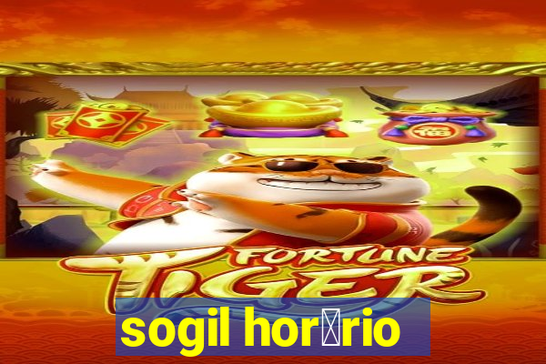 sogil hor谩rio