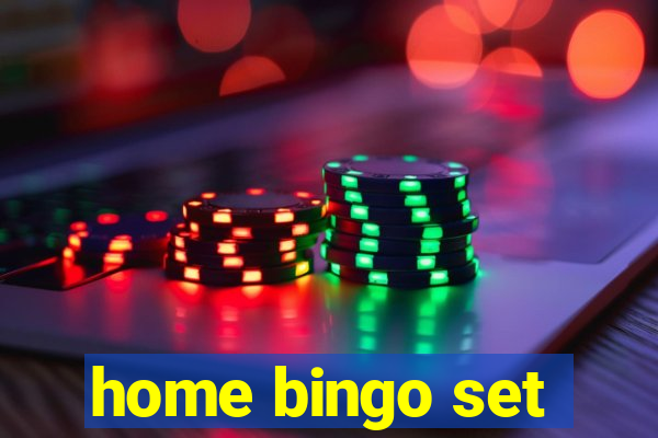 home bingo set