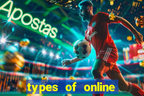 types of online casino games