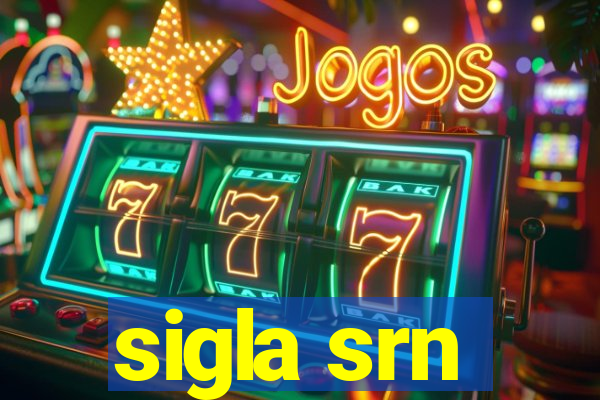 sigla srn