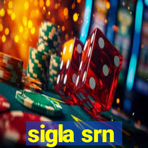 sigla srn