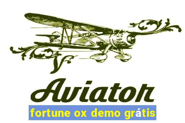 fortune ox demo grátis