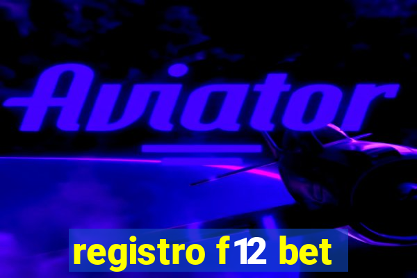 registro f12 bet