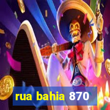 rua bahia 870